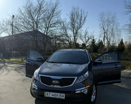 Серый Киа Sportage, объемом двигателя 2 л и пробегом 168 тыс. км за 13000 $, фото 1 на Automoto.ua