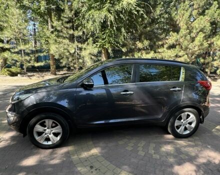 Серый Киа Sportage, объемом двигателя 2 л и пробегом 185 тыс. км за 13999 $, фото 1 на Automoto.ua