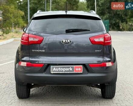 Серый Киа Sportage, объемом двигателя 1.7 л и пробегом 244 тыс. км за 11490 $, фото 5 на Automoto.ua
