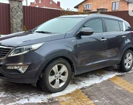 Сірий Кіа Sportage, об'ємом двигуна 2 л та пробігом 228 тис. км за 14000 $, фото 1 на Automoto.ua