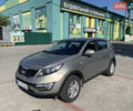 Серый Киа Sportage, объемом двигателя 2 л и пробегом 219 тыс. км за 13500 $, фото 1 на Automoto.ua