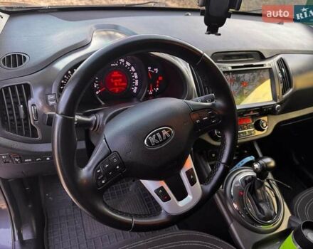 Серый Киа Sportage, объемом двигателя 2 л и пробегом 188 тыс. км за 13500 $, фото 2 на Automoto.ua