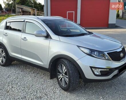 Сірий Кіа Sportage, об'ємом двигуна 2 л та пробігом 208 тис. км за 14800 $, фото 14 на Automoto.ua