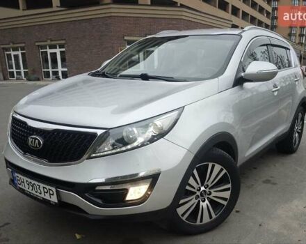 Серый Киа Sportage, объемом двигателя 2 л и пробегом 216 тыс. км за 13299 $, фото 1 на Automoto.ua