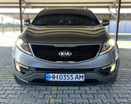 Серый Киа Sportage, объемом двигателя 2 л и пробегом 209 тыс. км за 14700 $, фото 2 на Automoto.ua
