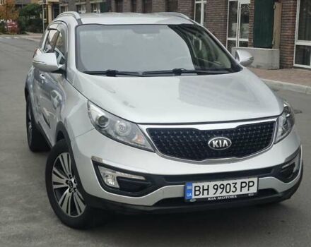 Серый Киа Sportage, объемом двигателя 2 л и пробегом 216 тыс. км за 13299 $, фото 2 на Automoto.ua