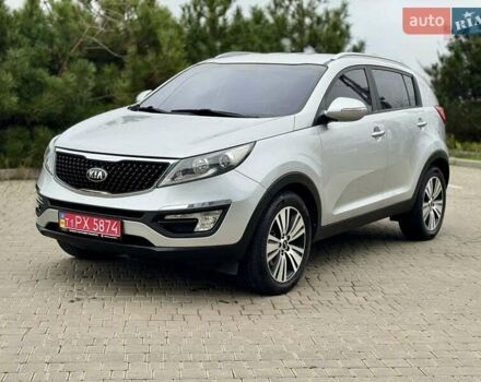 Серый Киа Sportage, объемом двигателя 2 л и пробегом 161 тыс. км за 13999 $, фото 1 на Automoto.ua