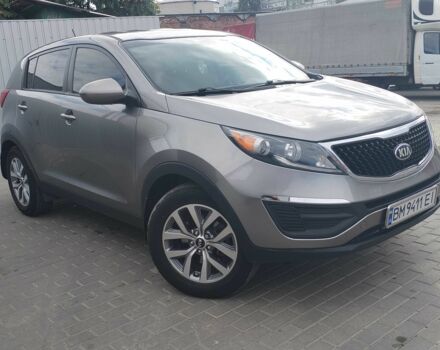 Серый Киа Sportage, объемом двигателя 2.4 л и пробегом 129 тыс. км за 309 $, фото 6 на Automoto.ua