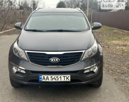 Серый Киа Sportage, объемом двигателя 2 л и пробегом 133 тыс. км за 14300 $, фото 1 на Automoto.ua