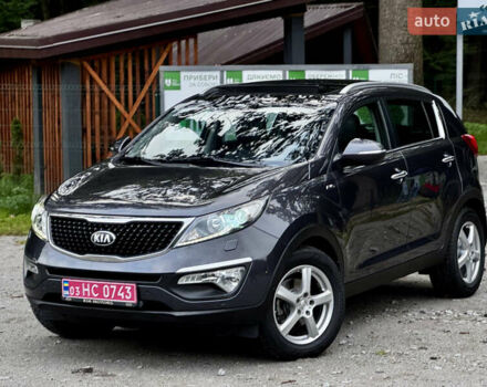 Серый Киа Sportage, объемом двигателя 2 л и пробегом 266 тыс. км за 15600 $, фото 2 на Automoto.ua