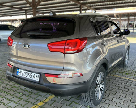 Серый Киа Sportage, объемом двигателя 2 л и пробегом 209 тыс. км за 14700 $, фото 7 на Automoto.ua
