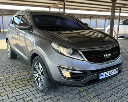 Серый Киа Sportage, объемом двигателя 2 л и пробегом 209 тыс. км за 14700 $, фото 9 на Automoto.ua