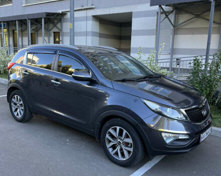 Серый Киа Sportage, объемом двигателя 2 л и пробегом 190 тыс. км за 15500 $, фото 2 на Automoto.ua