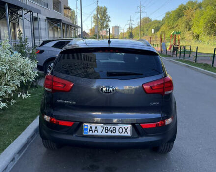 Серый Киа Sportage, объемом двигателя 2 л и пробегом 190 тыс. км за 15500 $, фото 4 на Automoto.ua