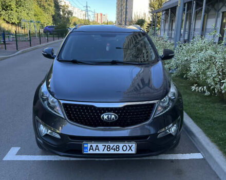 Серый Киа Sportage, объемом двигателя 2 л и пробегом 190 тыс. км за 15500 $, фото 1 на Automoto.ua