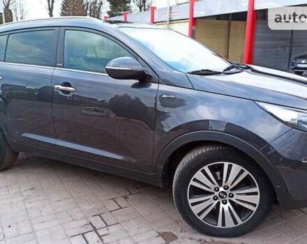 Серый Киа Sportage, объемом двигателя 2 л и пробегом 220 тыс. км за 16499 $, фото 15 на Automoto.ua