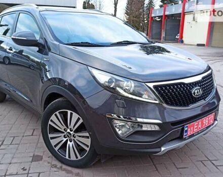 Серый Киа Sportage, объемом двигателя 2 л и пробегом 220 тыс. км за 16499 $, фото 12 на Automoto.ua