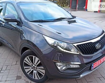 Серый Киа Sportage, объемом двигателя 2 л и пробегом 220 тыс. км за 16499 $, фото 13 на Automoto.ua