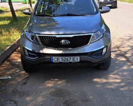 Серый Киа Sportage, объемом двигателя 2.4 л и пробегом 158 тыс. км за 13300 $, фото 1 на Automoto.ua