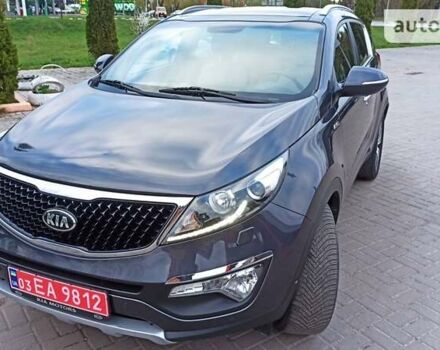 Серый Киа Sportage, объемом двигателя 2 л и пробегом 220 тыс. км за 16499 $, фото 6 на Automoto.ua