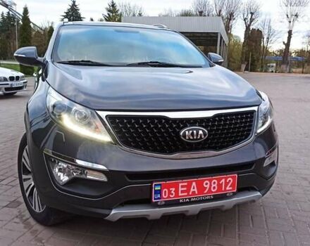 Серый Киа Sportage, объемом двигателя 2 л и пробегом 220 тыс. км за 16499 $, фото 10 на Automoto.ua