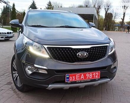 Серый Киа Sportage, объемом двигателя 2 л и пробегом 220 тыс. км за 16499 $, фото 9 на Automoto.ua