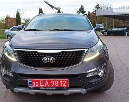 Серый Киа Sportage, объемом двигателя 2 л и пробегом 220 тыс. км за 16499 $, фото 7 на Automoto.ua