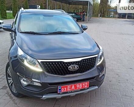 Серый Киа Sportage, объемом двигателя 2 л и пробегом 220 тыс. км за 16499 $, фото 11 на Automoto.ua