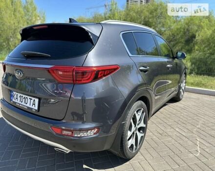 Серый Киа Sportage, объемом двигателя 2 л и пробегом 150 тыс. км за 26000 $, фото 8 на Automoto.ua