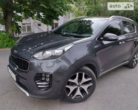 Сірий Кіа Sportage, об'ємом двигуна 2 л та пробігом 92 тис. км за 19999 $, фото 65 на Automoto.ua