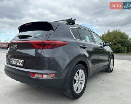 Серый Киа Sportage, объемом двигателя 2 л и пробегом 170 тыс. км за 18000 $, фото 5 на Automoto.ua