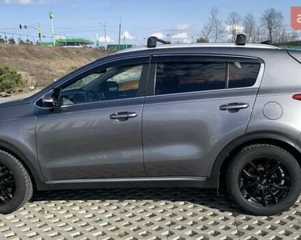 Серый Киа Sportage, объемом двигателя 2 л и пробегом 155 тыс. км за 17400 $, фото 5 на Automoto.ua