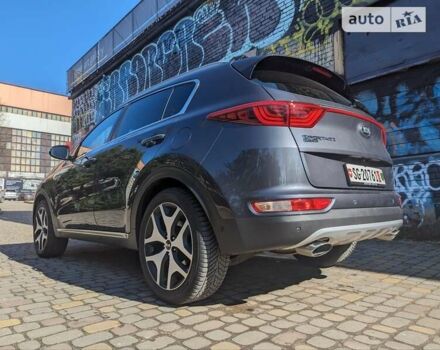 Серый Киа Sportage, объемом двигателя 2 л и пробегом 141 тыс. км за 22850 $, фото 20 на Automoto.ua