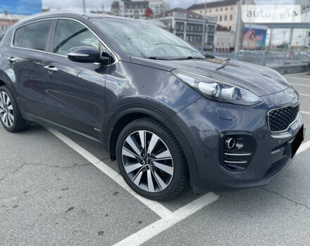 Серый Киа Sportage, объемом двигателя 2 л и пробегом 110 тыс. км за 21000 $, фото 5 на Automoto.ua