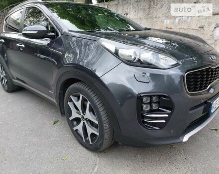 Серый Киа Sportage, объемом двигателя 2 л и пробегом 92 тыс. км за 19999 $, фото 19 на Automoto.ua