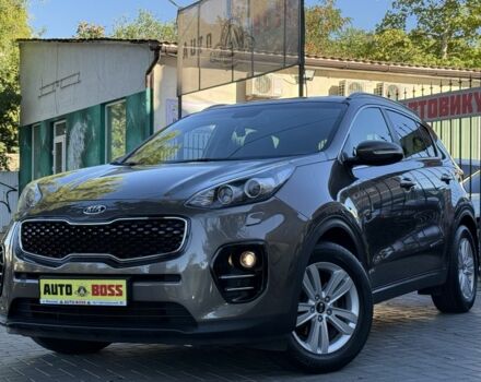 Серый Киа Sportage, объемом двигателя 1.6 л и пробегом 152 тыс. км за 16999 $, фото 1 на Automoto.ua