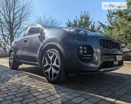 Серый Киа Sportage, объемом двигателя 2 л и пробегом 141 тыс. км за 22850 $, фото 18 на Automoto.ua