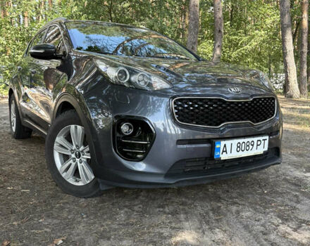 Серый Киа Sportage, объемом двигателя 2 л и пробегом 190 тыс. км за 19000 $, фото 9 на Automoto.ua