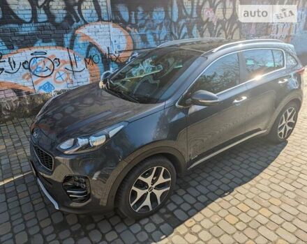 Серый Киа Sportage, объемом двигателя 2 л и пробегом 141 тыс. км за 22850 $, фото 13 на Automoto.ua