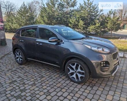 Серый Киа Sportage, объемом двигателя 2 л и пробегом 141 тыс. км за 22850 $, фото 5 на Automoto.ua