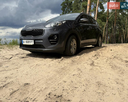 Серый Киа Sportage, объемом двигателя 2 л и пробегом 190 тыс. км за 19000 $, фото 1 на Automoto.ua