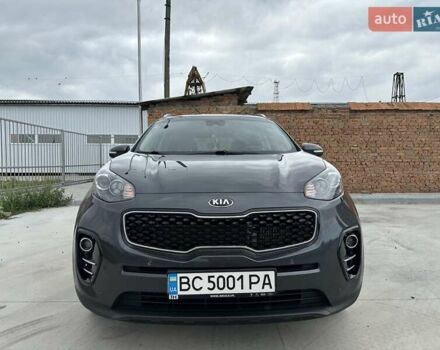 Серый Киа Sportage, объемом двигателя 2 л и пробегом 170 тыс. км за 18000 $, фото 2 на Automoto.ua