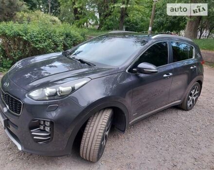 Сірий Кіа Sportage, об'ємом двигуна 2 л та пробігом 92 тис. км за 19999 $, фото 9 на Automoto.ua