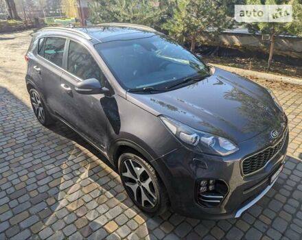 Серый Киа Sportage, объемом двигателя 2 л и пробегом 141 тыс. км за 22850 $, фото 14 на Automoto.ua