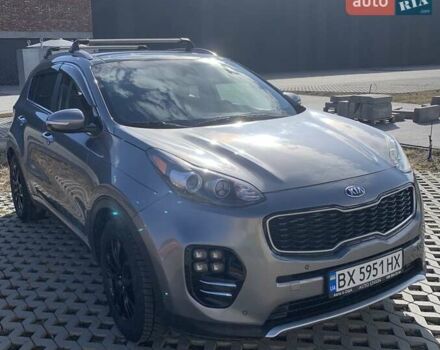 Серый Киа Sportage, объемом двигателя 2 л и пробегом 155 тыс. км за 17400 $, фото 2 на Automoto.ua