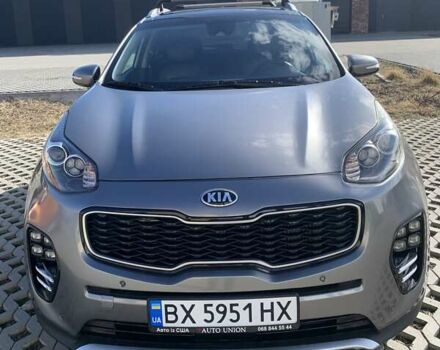 Серый Киа Sportage, объемом двигателя 2 л и пробегом 155 тыс. км за 17400 $, фото 1 на Automoto.ua