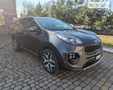 Серый Киа Sportage, объемом двигателя 2 л и пробегом 141 тыс. км за 22850 $, фото 4 на Automoto.ua