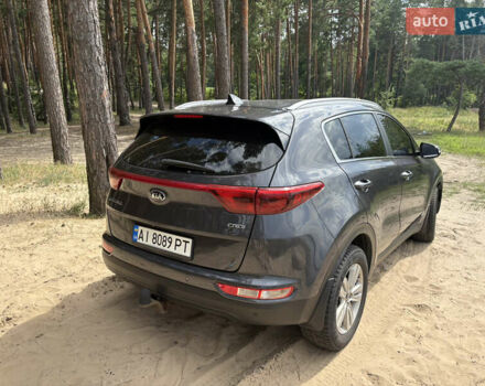 Серый Киа Sportage, объемом двигателя 2 л и пробегом 190 тыс. км за 19000 $, фото 5 на Automoto.ua