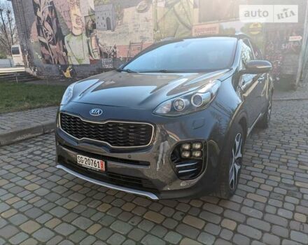 Серый Киа Sportage, объемом двигателя 2 л и пробегом 141 тыс. км за 22850 $, фото 2 на Automoto.ua