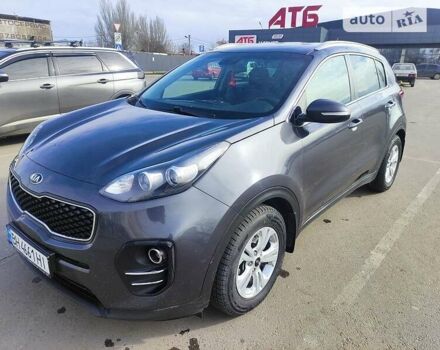 Серый Киа Sportage, объемом двигателя 1.7 л и пробегом 145 тыс. км за 16500 $, фото 2 на Automoto.ua